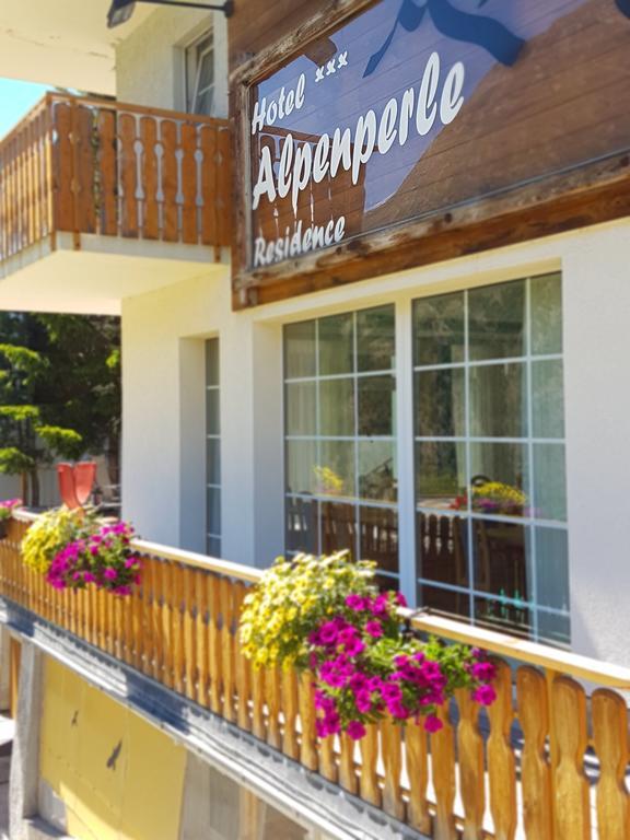 Hotel Alpenperle Зас-Фе Экстерьер фото