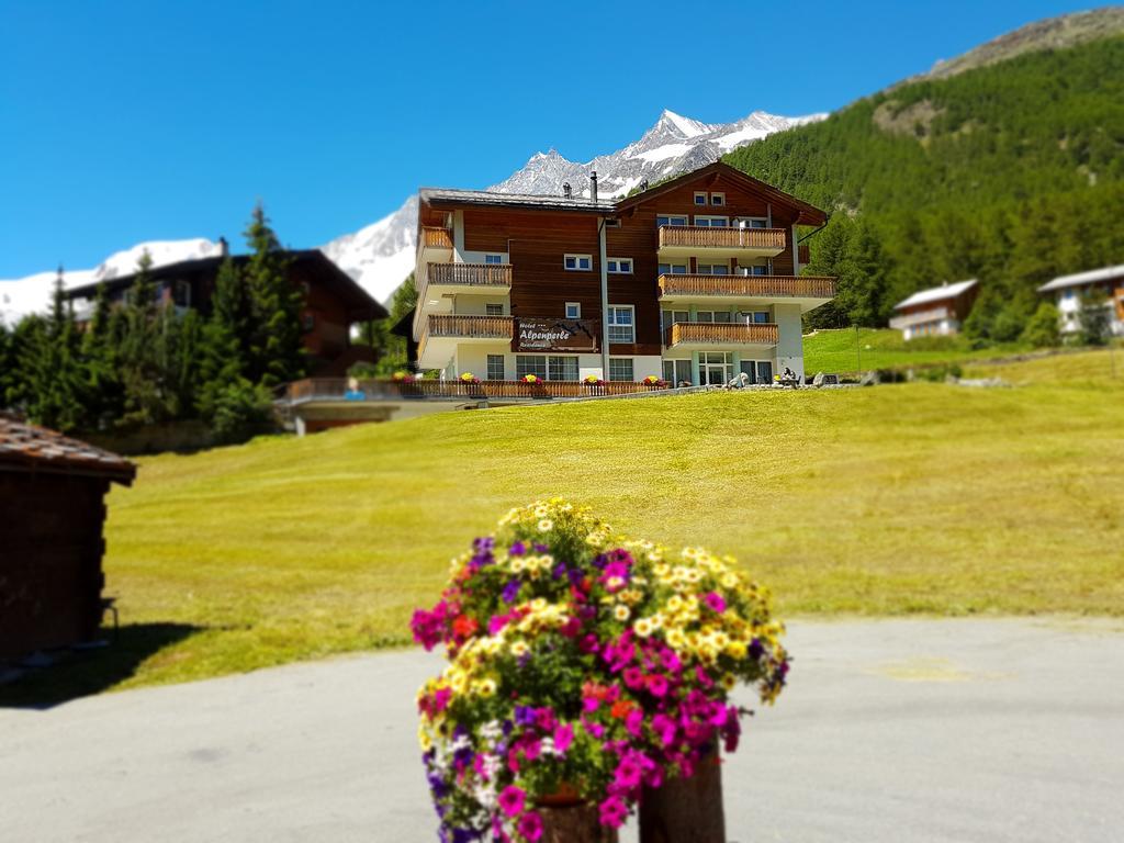 Hotel Alpenperle Зас-Фе Экстерьер фото