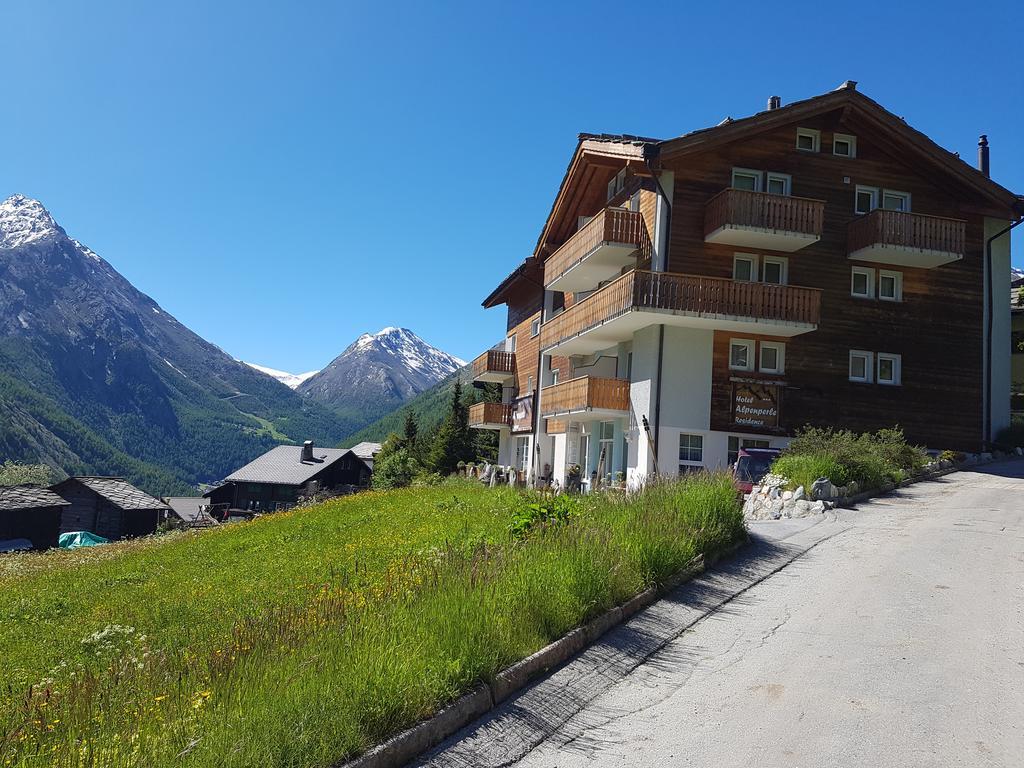 Hotel Alpenperle Зас-Фе Экстерьер фото