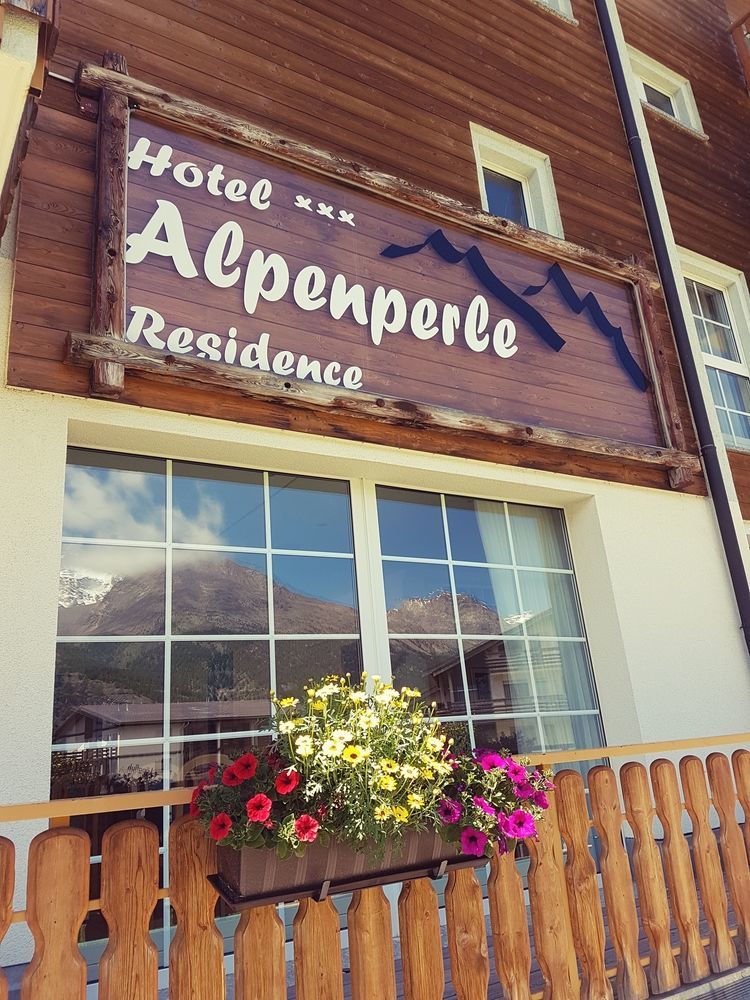 Hotel Alpenperle Зас-Фе Экстерьер фото