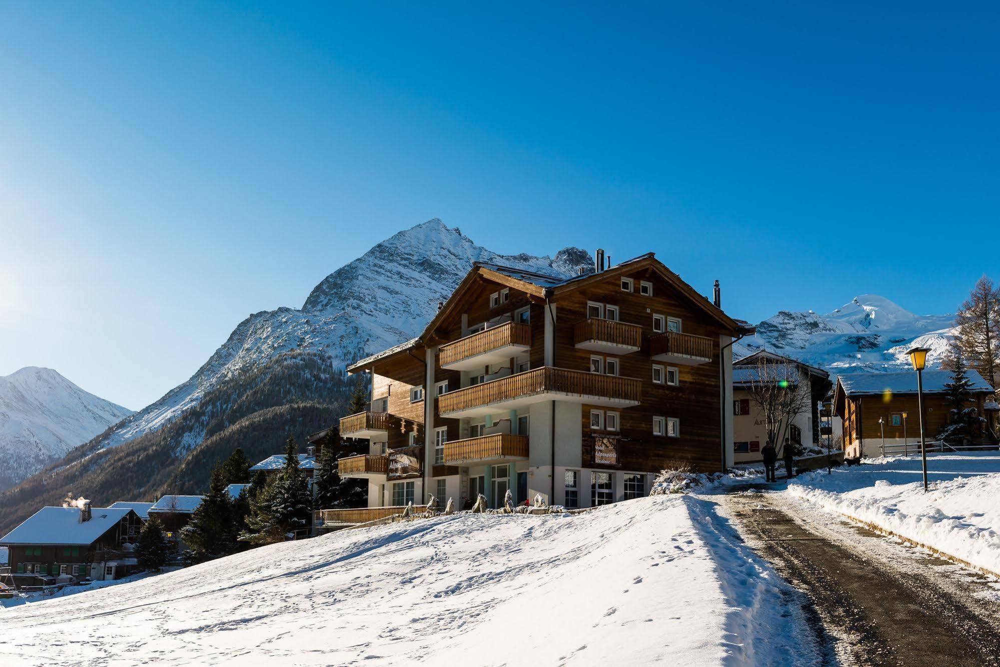 Hotel Alpenperle Зас-Фе Экстерьер фото