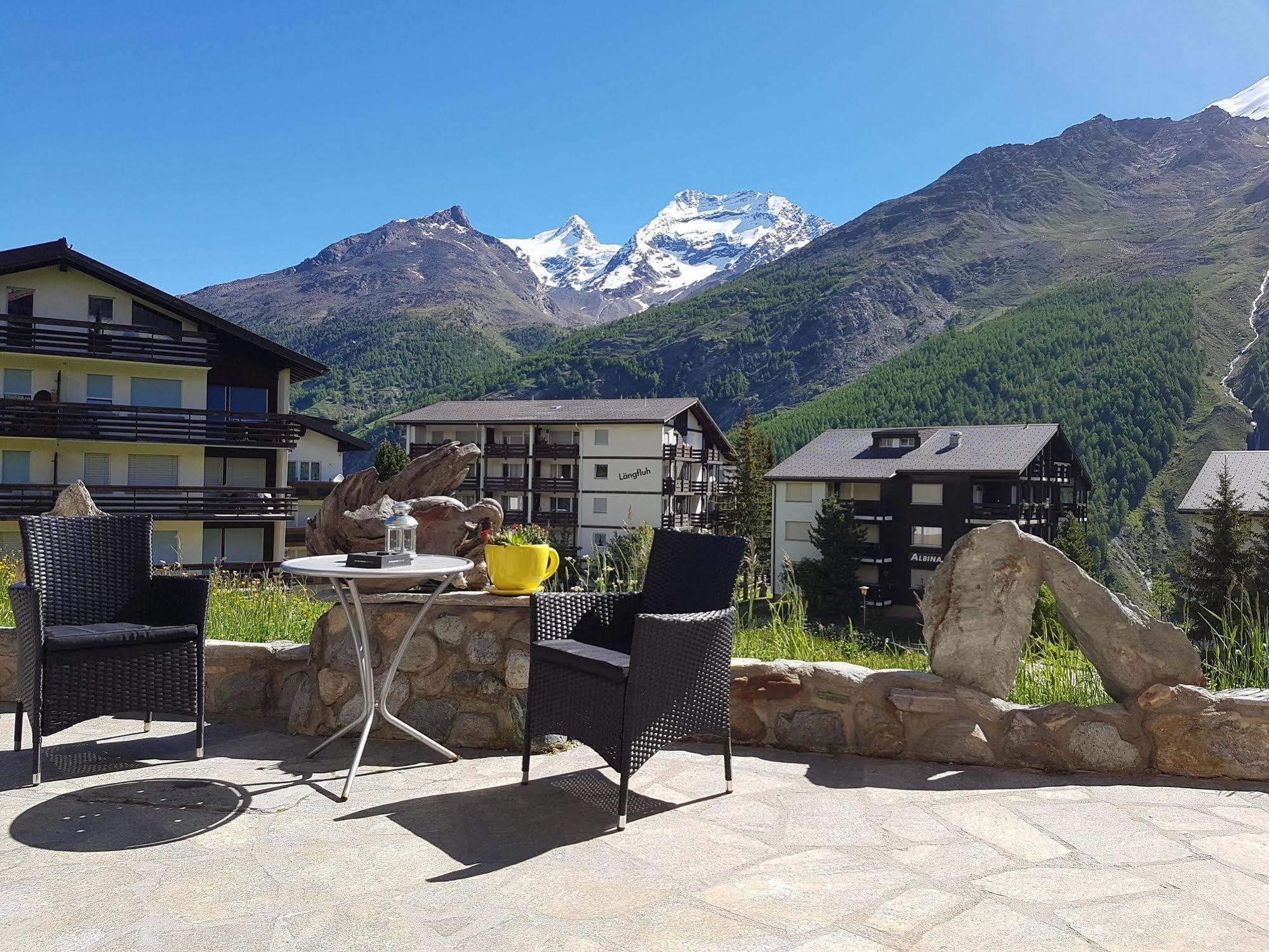 Hotel Alpenperle Зас-Фе Экстерьер фото